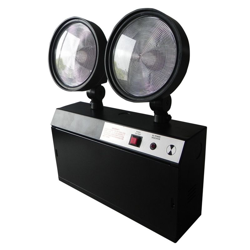 IP20 Temizliksiz Şarj edilebilir İki Noktalı LED Acil Durum Işıkları, Kurulumu Kolay