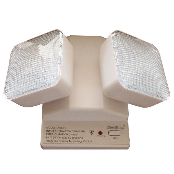 Duvara monte edilmiş LED Twin Spot Acil Işık 3.6V Ni-Cd Pil IP20 TL030CN