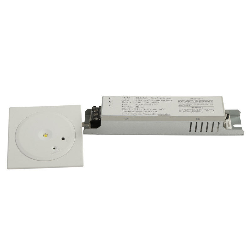 Özel SMD 3W Çatı Çökme LED Acil Düşük Işık Akü Depolama Ni-Mh 3.6V
